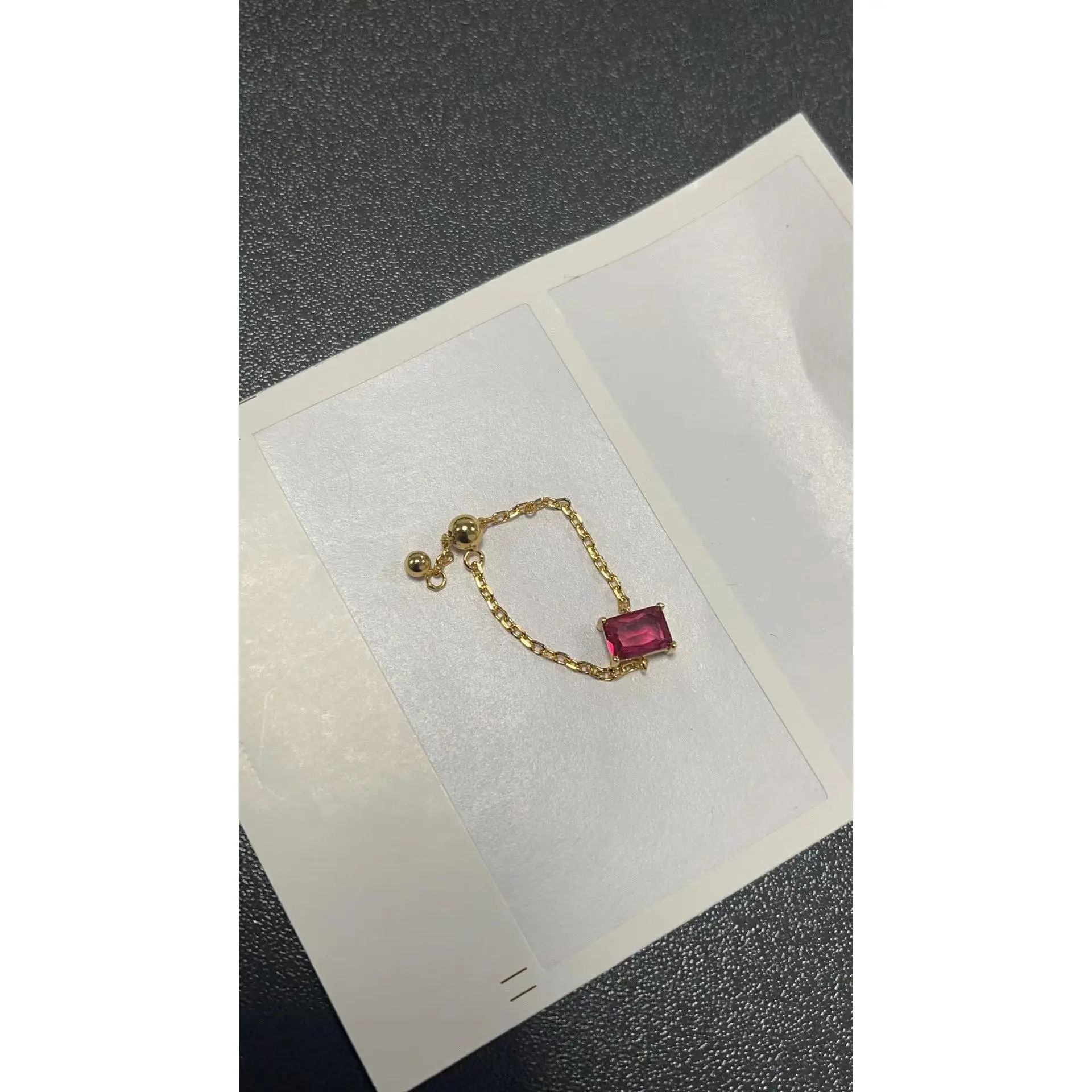 Creative Adjustable Finger Chain Ring