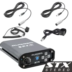 Rugged Radio BUILDER KIT with STX STEREO High Fidelity Bluetooth Intercom System