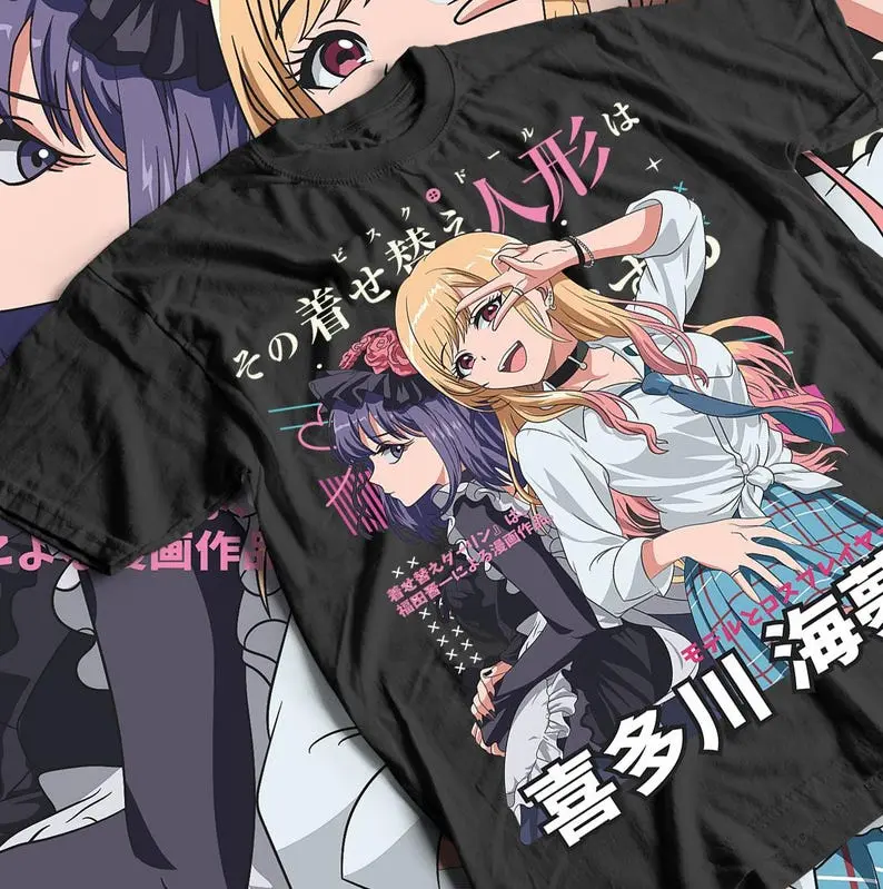 Marin Kitagawa T-Shirt My Dress Up Darling Anime Lovers Gift T-Shirt All  Size - TikTok Shop
