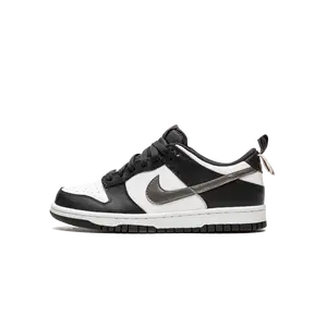Dunk Low "Black White Metallic" DH9764 001