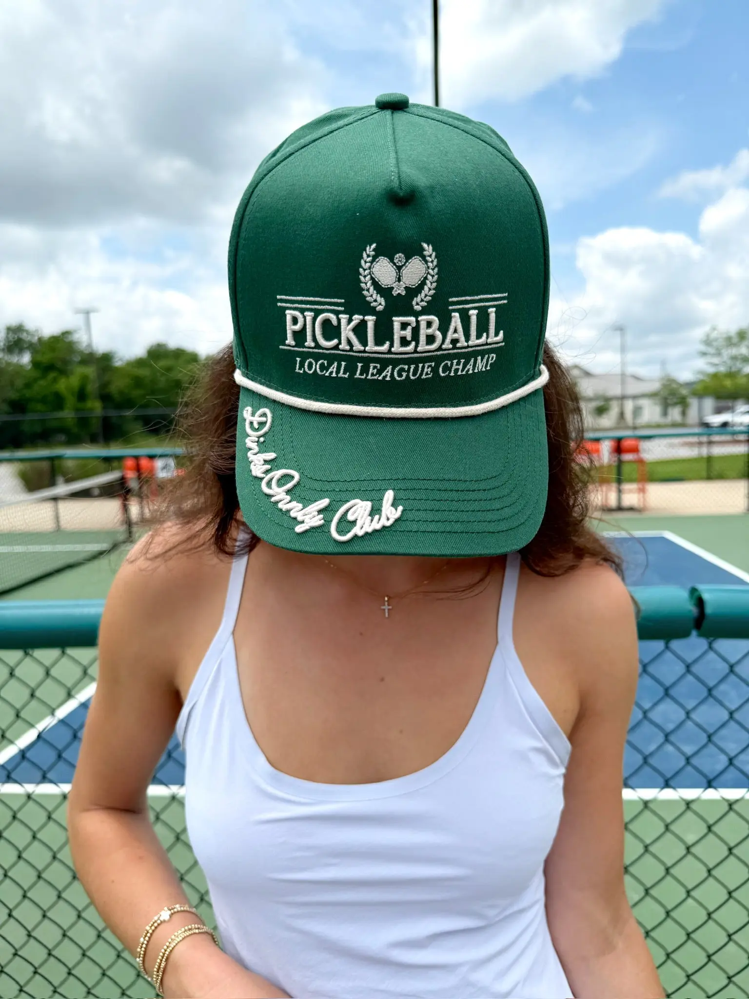 Pickleball Local League - Green Vintage Trucker Hat