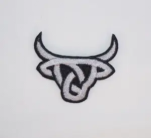 Lost Calf - Bull Emboridered Sticker Patch