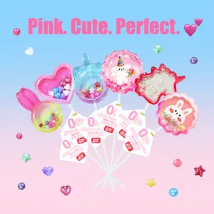 Candy Master MeCandy 5D Lollipop - Handcrafted in Fruity Flavors, 0 Fat & Guilt-free, 8 Counts, Individually Wrapped,Perfect for Parties & Valentine's Day Gift, Unique Visual & Sound Experience