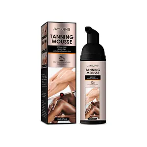 【Buy 1 Get 1 Free】Tanning Mousse Sun-Kissed Self-Tanning Mousse Infused with Honeysuckle Chamomile & Mulberry Leaf Extracts for Natural Radiant Tan Stereozak 60ml body  spray  tan