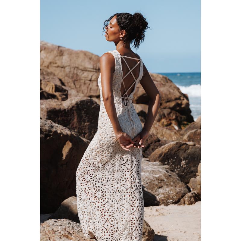 Carlene Maxi Dress - Natural