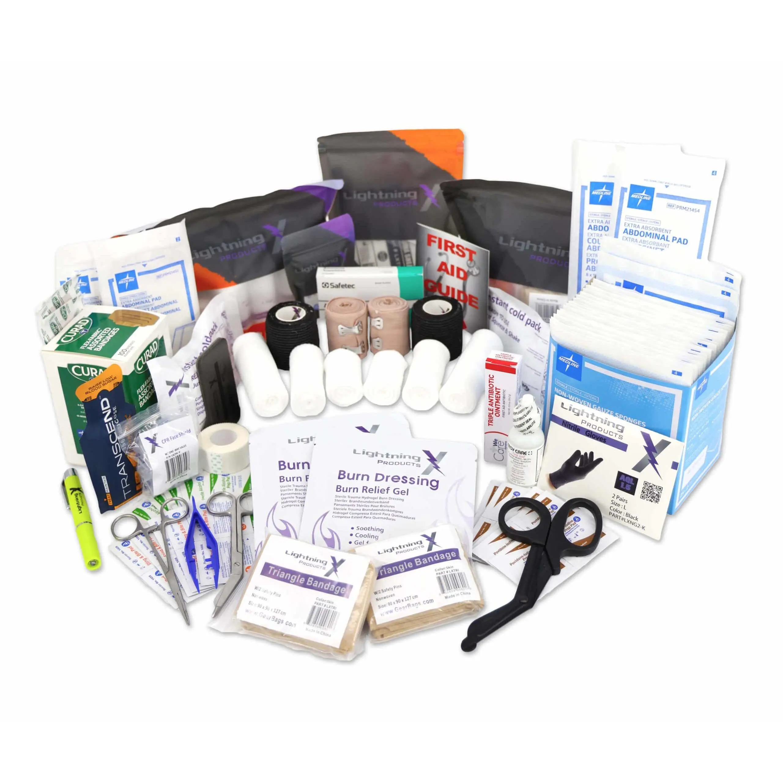 LXSMK-A Basic Medical First Aid Trauma Fill Kit