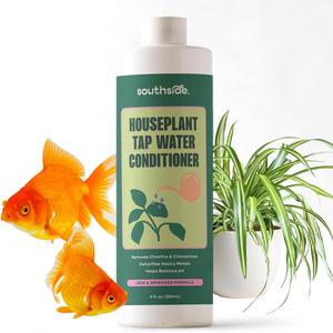 all-in-one tap water conditioner for houseplants, hydroponics & aquariums - remove chlorine, chloramines & heavy metals, improve ph, 8 oz