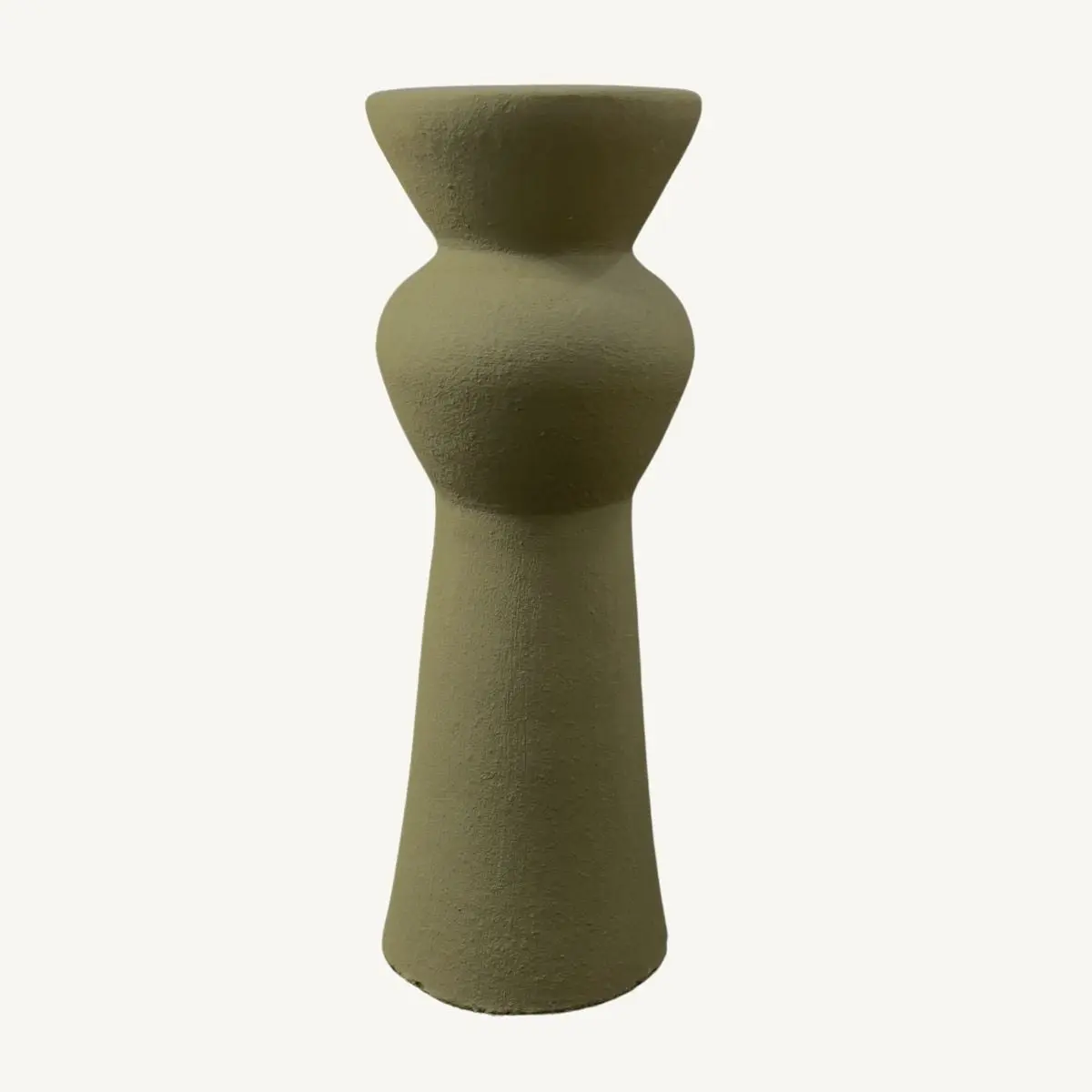 Mariposa | Sculptural Moroccan terracotta vase