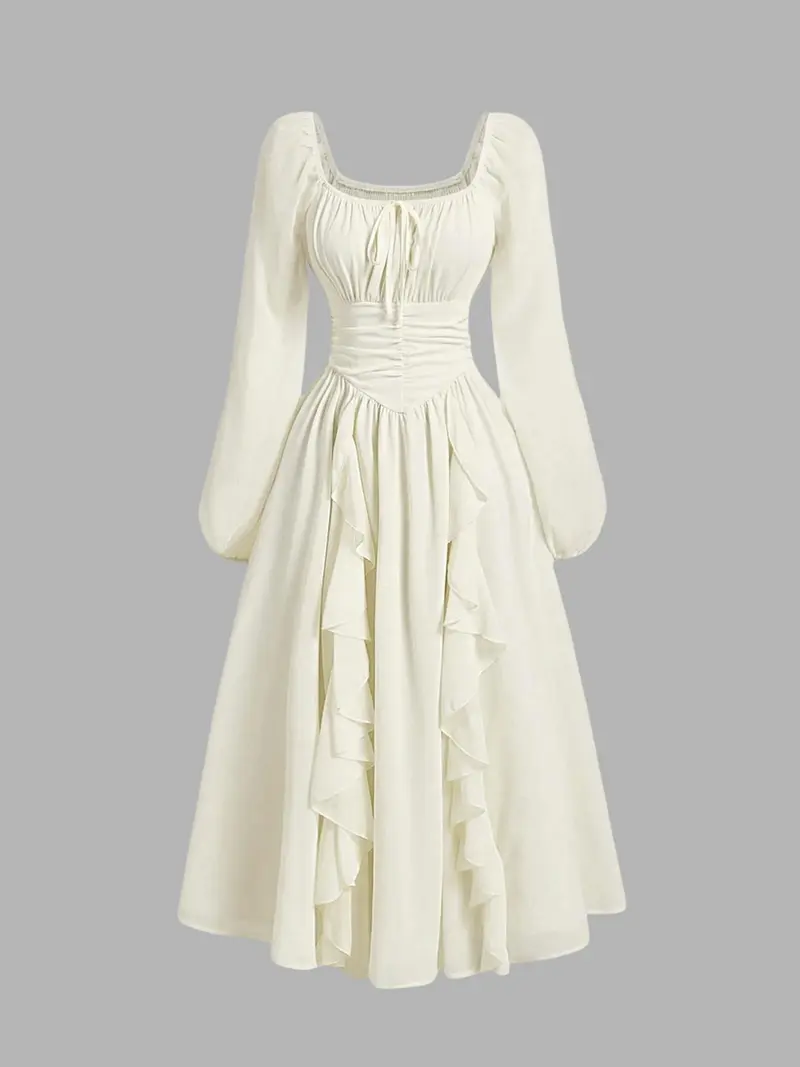 White long grad dress - TikTok Shop White long grad dress - TikTok Shop