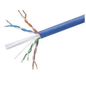 Monoprice Cat6 Ethernet Bulk Cable - Network Internet Cord - Solid, 500Mhz,