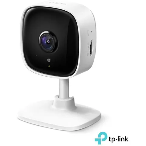 TP-Link Tapo Smart Home Security WiFi Camera, Records in 1080p (Full HD) | Up to 30 ft Night Vision | Up to 128 GB microSD Card Slot | Works w/Alexa and Google (Tapo C100)