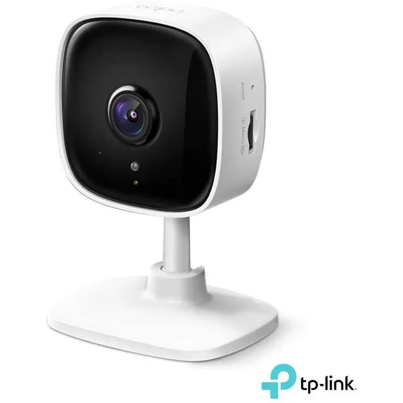 TP-Link Tapo Smart Home Security WiFi Camera, Records in 1080p (Full HD) | Up to 30 ft Night Vision | Up to 128 GB microSD Card Slot | Works w/Alexa and Google (Tapo C100)