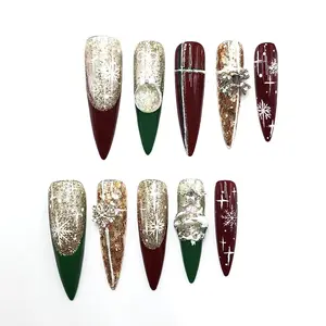 shimmery finishNails that look like artwork 🎨 handmade acrylic press finish btartboxnails nina pool nails