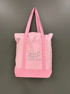 Pink Tote Bag (to carry your favorite Kelsie books)