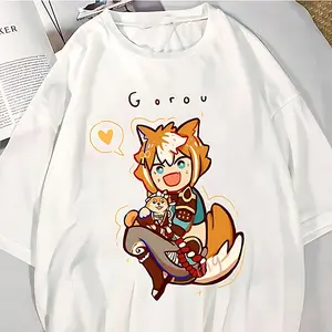 Gorou Shirt  Anime Chibi Designs & Genshin