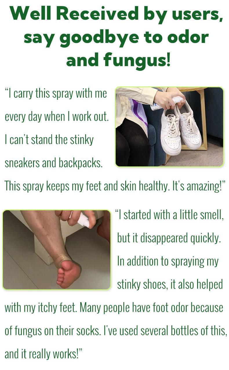 ClearZal Foot Sanitizer Spray with Tea Tree Oil, 4-Ounce Bottle ,Contains natural tea tree oil and aloe vera Long-lasting disinfectant and antibacterial spray [TAP]