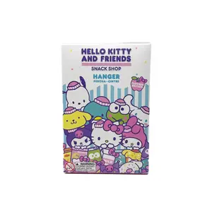 Hello Kitty Snack Flocked Keychain Blind Box