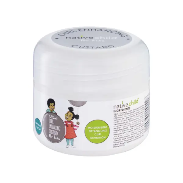 Kids Curl Custard, Curly Hair Products for Haircare, Hydrating Moisturizer with Frizz Control