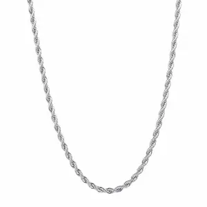 3mm men's chain necklace, real chain men, suitable for men, women 18-24 inches cool man accessories
