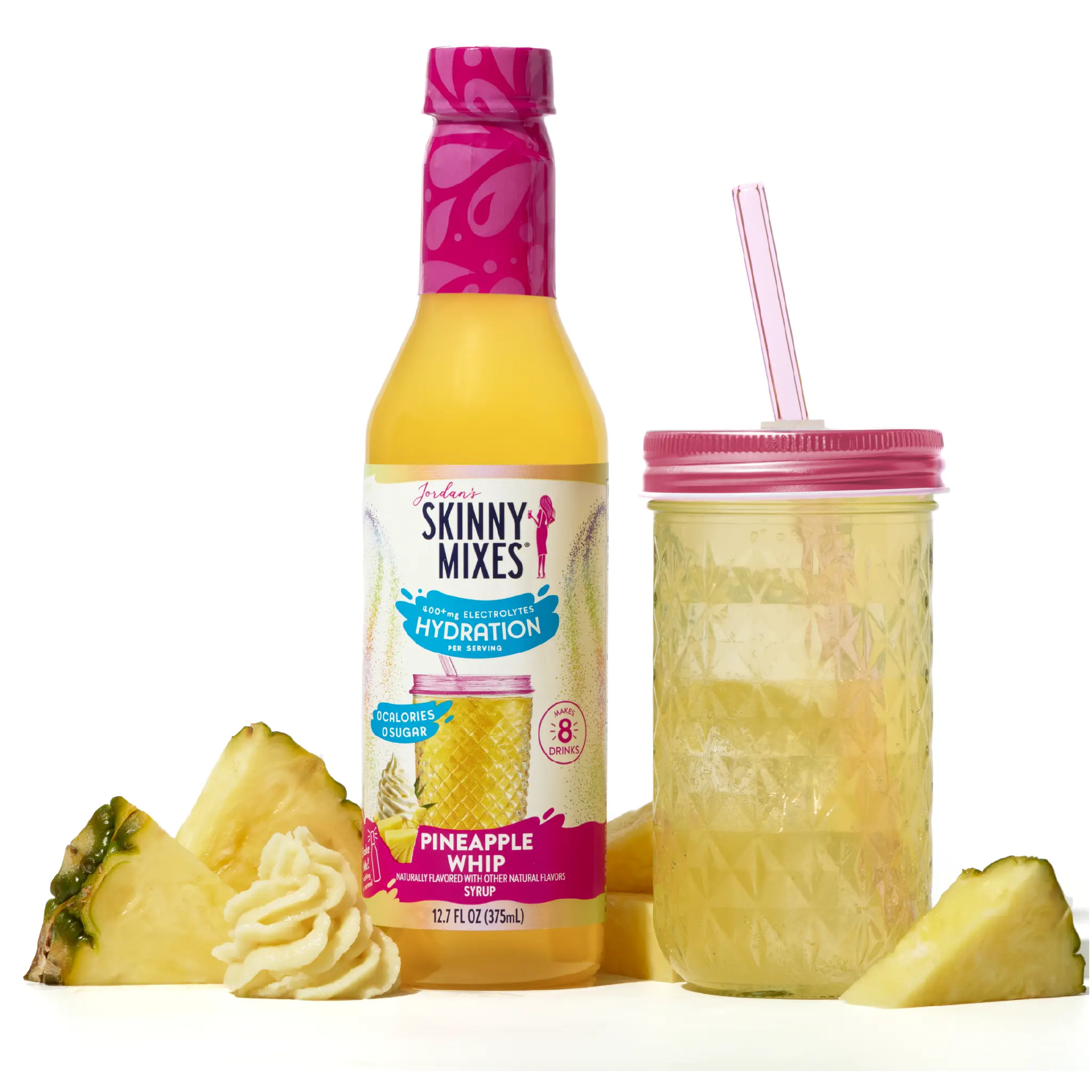 Sugar Free Pineapple Whip Hydration with Electrolytes 375ml