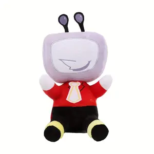 Cartoon Deltarune Mr. Tenna Plush Toys Soft Deltarune Mr. Tenna Stuffed Animal Plush Doll Room Decoration Interesting And Rotatable Birthday And Holiday Gifts for Girls And Boys Easter Valentine's Day Gift