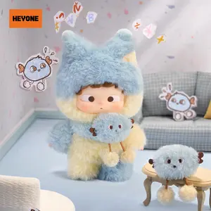 Heyone OZAI Perfect Match Series Vinyl Plush Pendant Blind Box Fluffy Cute Figures Birthday Gifts Desktop Ornament Collectible Toys Random Surprise Set Figurines Figurine Dolls Toyset Whimsical Figurines