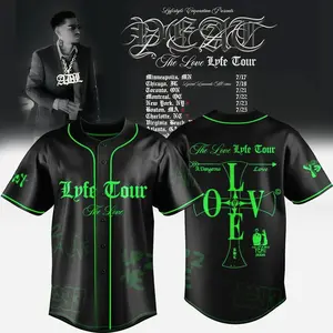 LOVE LYFE Tour 2026 Rap Jersey – Hip Hop Concert Style Shirt, Music Fan Gift, Streetwear Outfit for Rap Lovers