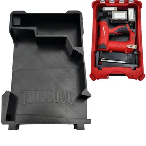 Packout Insert for M12 Pin Nailer and Milwaukee Compact Organizer