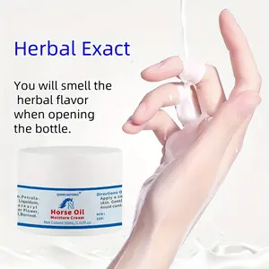 30ml Horse Oil Moisturizing Cream Is Refreshing, Non Greasy, Natural Herbal, Suitable for All Parts of The Body, Easy To Absorb, Long-lasting Moisturizing and Lubricating