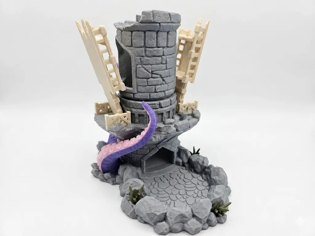 Kraken's Keep Double Dice Tower: Unleash the Fury of the Deep!
