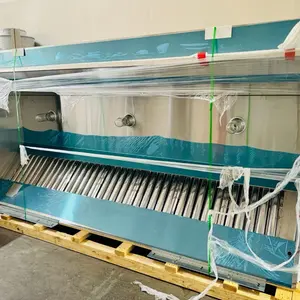 Vent Hood Campana for Restaurant Kitchen Equipment Commercial Chimney Hood Stainless Steel Design