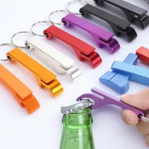 Portable Mini Bottle Opener, Multifunctional Bottle Cap Remover, Lightweight Durable Bottle Opener, Outdoor Camping Tool, Travel Essentials, Utensils