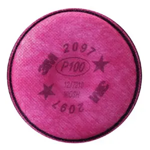 3M Personal Safety Division 142-2097 P100 High Effenciency Filter with Ozone Protection