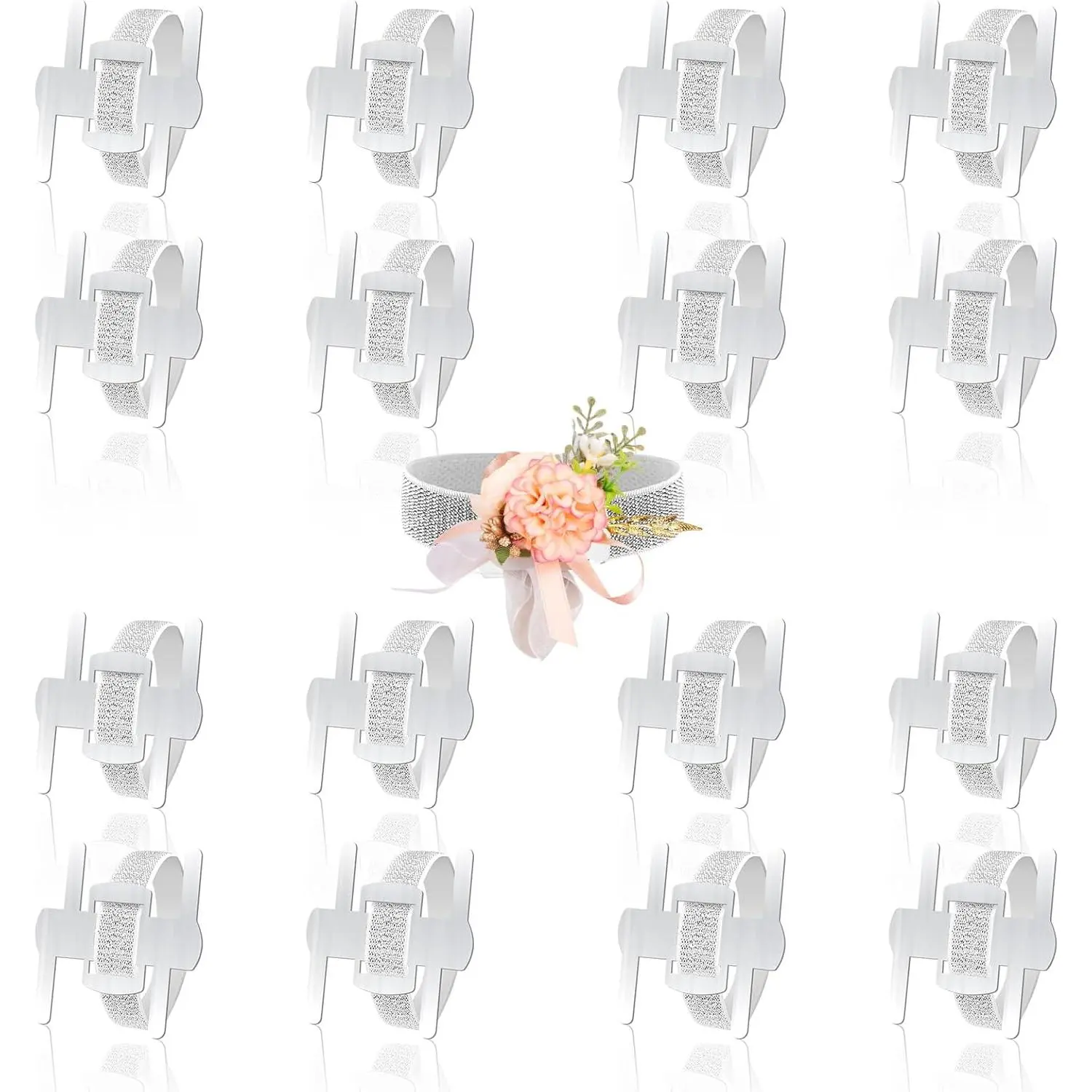 what color corsage for silver dress Silver Sparkle Corsage