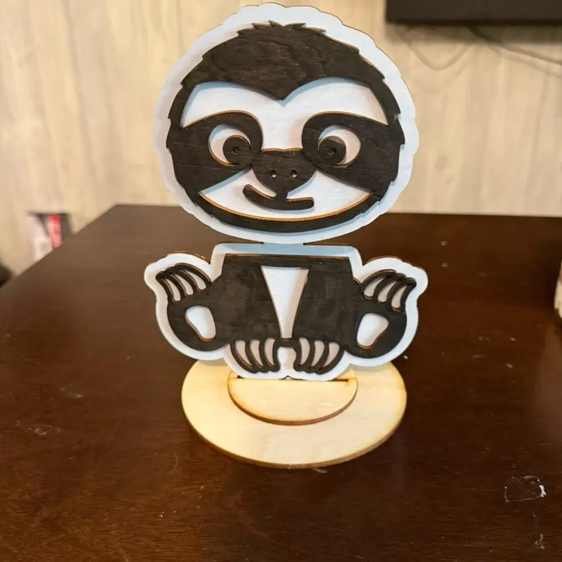 Sloth bobble head