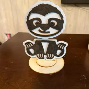 Sloth bobble head