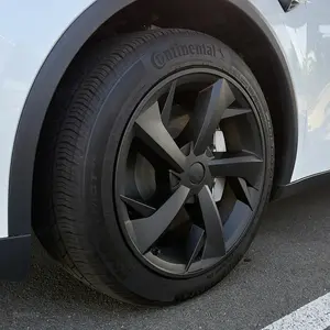 Hubcaps for Model Y Juniper 19 Inch Crossflow Wheels OEM Style Wheel Covers Exterior Accessories Upgrade 4PCS