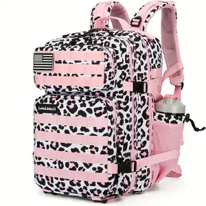 2024 25L Large Capacity Molle Backpack - Durable 3-Day Assault Pack for Outdoor Enthusiasts - Water-Resistant Bug Out Bag with Multiple Compartments for Men and Women, Ideal for Hiking, Camping, Hunting, and Emergency Preparedness