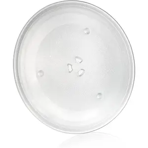 11.25" Microwave Glass Turntable Plate – Replacement Tray Compatible with GE, Samsung & More Microwave Models