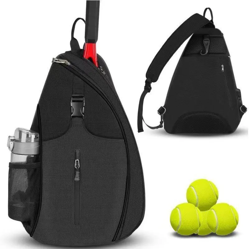 New Badminton Bag Outdoor Sports Training Single Shoulder Tennis Bag Pickleball Backpack Crossbody Bag Racket Crossbody Bag