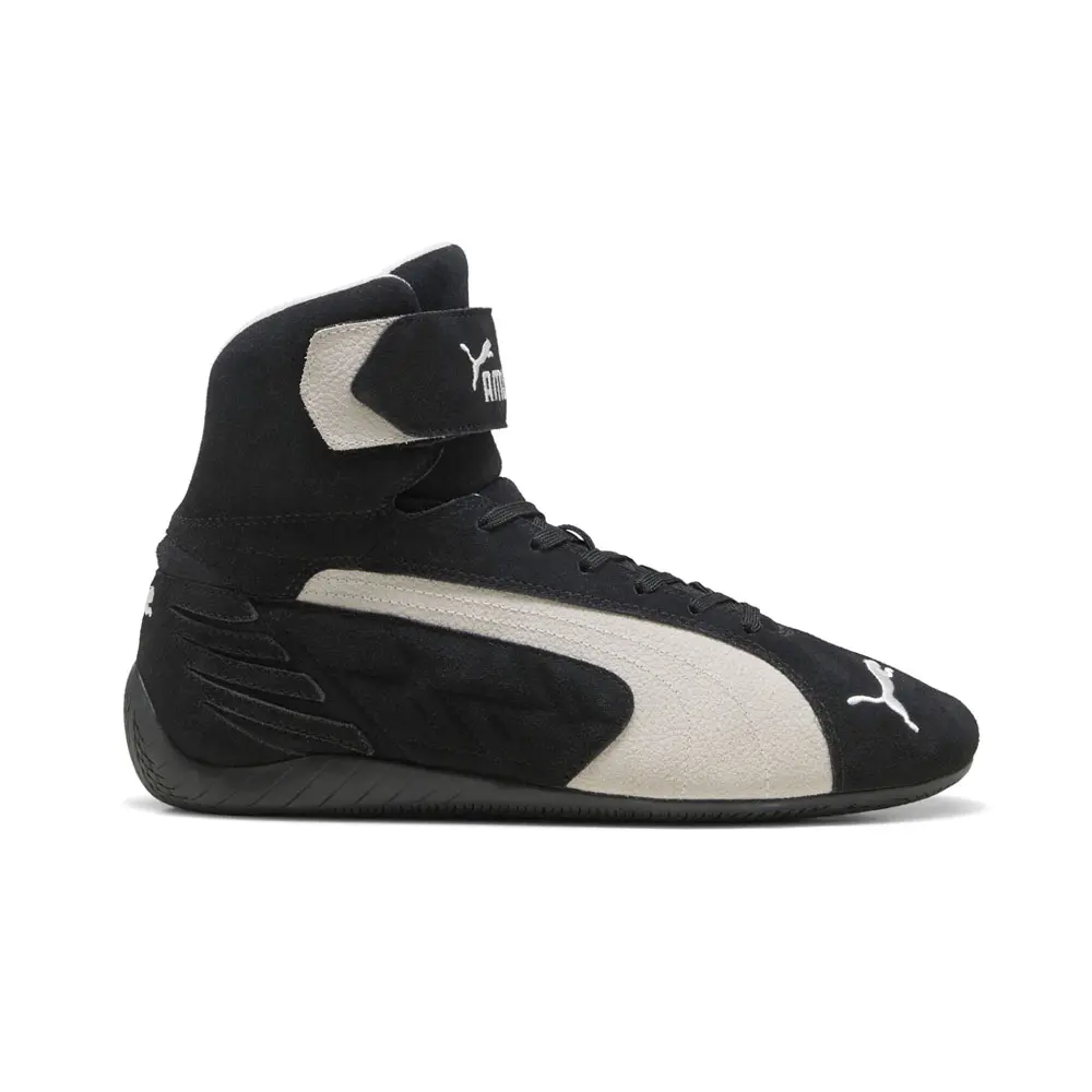 PUMA Mens Speedcat Mid Lace Up Sneakers Shoes Casual - Black