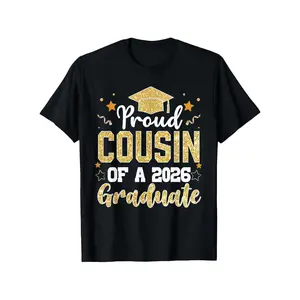 Cousin Senior 2026 Proud Cousin Of A Class Of 2026 Graduate T-Shirt