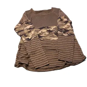 Men's Long Sleeve Camo Shirt - Casual Style - womenswear