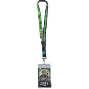 One Piece - Roronoa Zoro Icon And Verbiage Lanyard