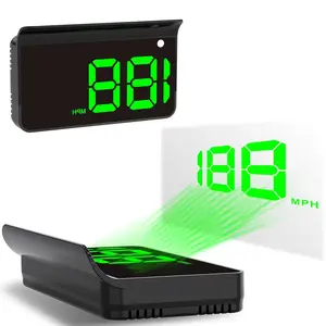 IMOLI K1 Car Head-Up Display (HUD) - GPS Digital Speedometer, Odometer (MPH) for Cars, Trucks, Motorcycles - Automotive Electronics Accessory Father's Day Gift