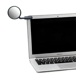 Peleg Design Watch-It – Monitor Mirror, Clip-On Cubicle, Computer Rear-View mirror, Convex for Personal Safety or Security, Cabinet Desk Rear-View Monitors Blind Spot