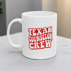 Texan Counselor Crew Logo Mug | Coffee Cup