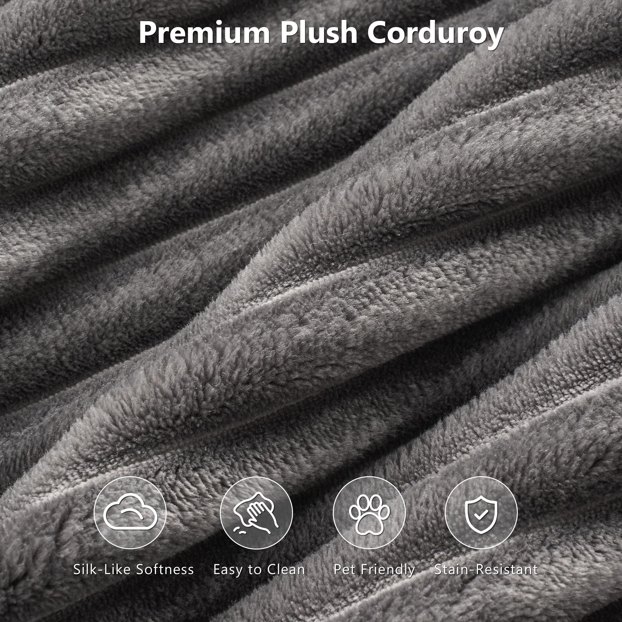 【Black Friday & Cyber Monday Deal】2 Packages Shipping OOSWIFT 108“ inches Plush Modern L-Shaped Cloud Sectional Sofa Corduroy Cloud Velvet Modular Couch with Chaise, No Assembly Required Sectional Sofa living room furniture