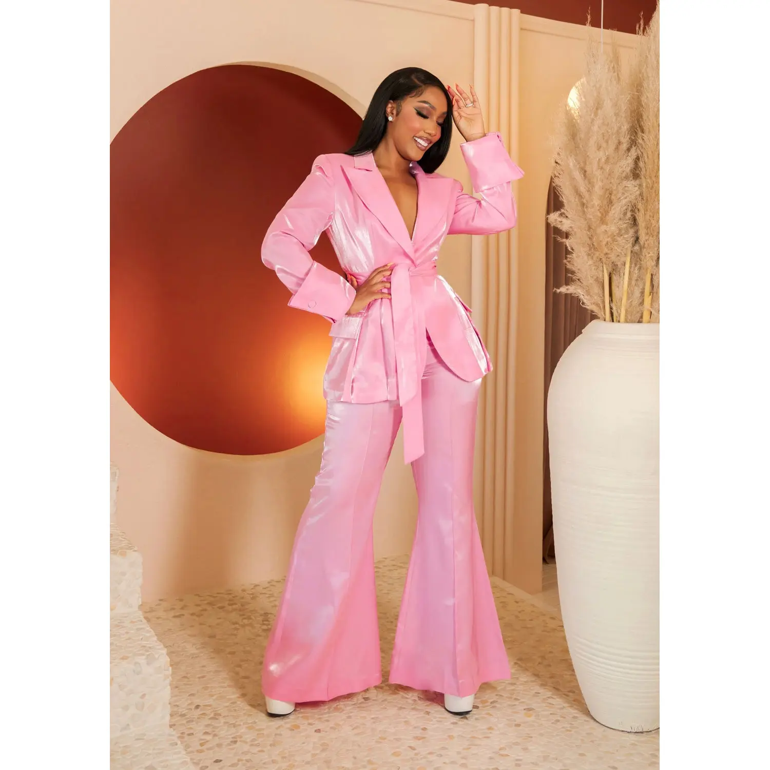 Class of Its Own Pink Suit