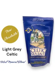 Selina Naturally Celtic Sea Salt ( Light Grey Celtic ) 1 lb bag